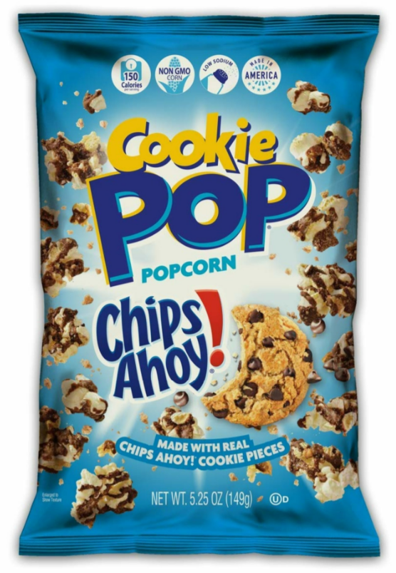 Candy Pop Popcorn Ahoy Chips 12x 149g