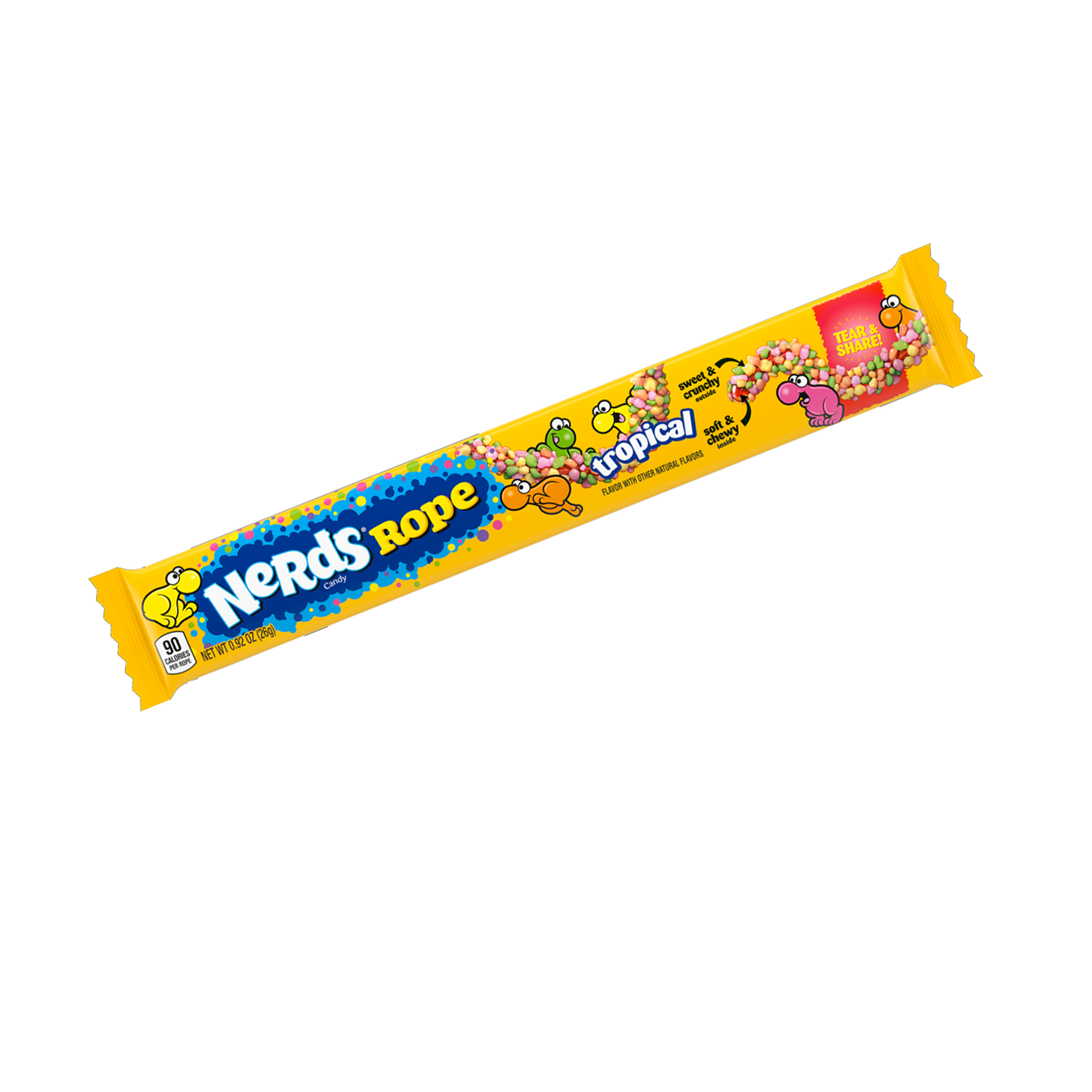 Nerds Rope Tropical 26g - 24er Pack